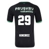 Camiseta de fútbol Feyenoord Rotterdam Gimenez 29 Segunda Equipación 2024-25 - Hombre